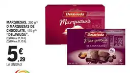 E.Leclerc DELAVIUDA Marquesas o marquesas de chocolate oferta