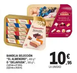 E.Leclerc EL ALMENDRO O DELAVIUDA Bandeja selección oferta