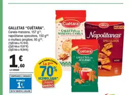 E.Leclerc CUÉTARA Galletas oferta