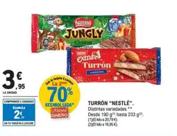 E.Leclerc NESTLÉ Turrón oferta
