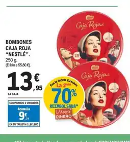 E.Leclerc NESTLÉ Bombones caja roja oferta