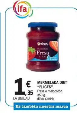 E.Leclerc ELIGES Mermelada diet oferta