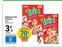 E.Leclerc NESTLÉ Cereales trix oferta