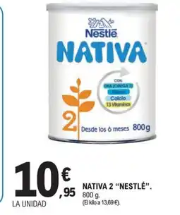 E.Leclerc NESTLÉ Nativa 2 oferta