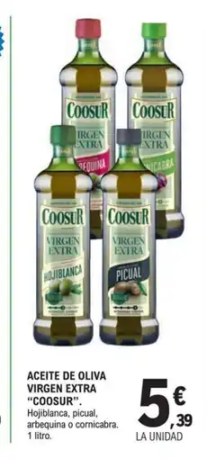 E.Leclerc COOSUR Aceite de oliva virgen extra oferta