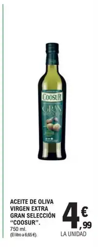 E.Leclerc COOSUR Aceite de oliva virgen extra gran selección oferta