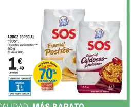 E.Leclerc SOS Arroz especial oferta