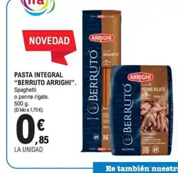 E.Leclerc BERRUTO ARRIGHI Pasta integral oferta