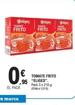 E.Leclerc ELIGES Tomate frito oferta