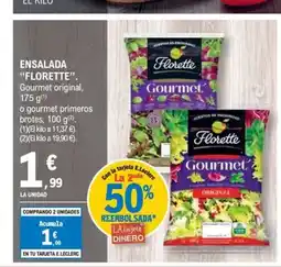 E.Leclerc FLORETTE Ensalada oferta