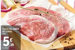 E.Leclerc Filete de jamón de cerdo oferta