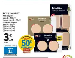 E.Leclerc MARTIKO Patés oferta