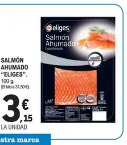 E.Leclerc ELIGES Salmón ahumado oferta