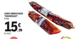 E.Leclerc RODRÍGUEZ Lomo embuchado oferta