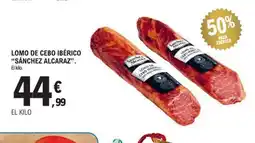 E.Leclerc SÁNCHEZ ALCARAZ Lomo de cebo ibérico oferta