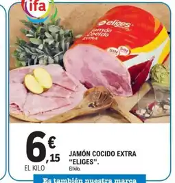 E.Leclerc ELIGES Jamón cocido extra oferta