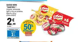 E.Leclerc BABYBEL Queso mini oferta
