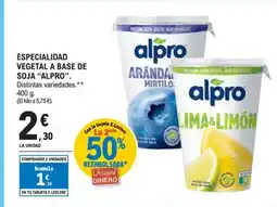 E.Leclerc ALPRO Especialidad vegetal a base de soja oferta
