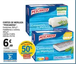 E.Leclerc PESCANOVA Cortes de merluza oferta