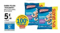 E.Leclerc PESCANOVA Gamba pelada oferta