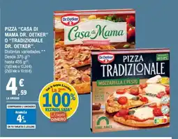 E.Leclerc DR. OETKER Pizza casa di mama dr. oetker o tradizionale oferta