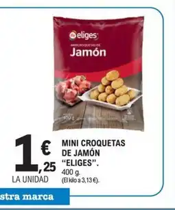 E.Leclerc ELIGES Mini croquetas de jamón oferta