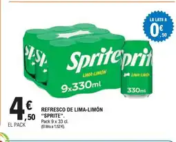 E.Leclerc SPRITE Refresco de lima-limón oferta
