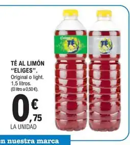 E.Leclerc ELIGES Té al limón oferta