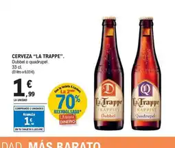 E.Leclerc LA TRAPPE Cerveza oferta