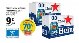 E.Leclerc HEINEKEN Cerveza sin alcohol oferta