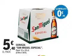 E.Leclerc SAN MIGUEL ESPECIAL Cerveza oferta