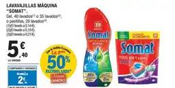 E.Leclerc SOMAT Lavavajillas máquina oferta
