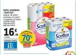 E.Leclerc SCOTTEX Papel higiénico oferta