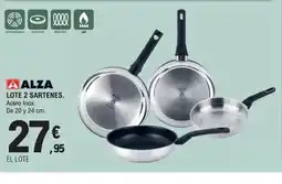 E.Leclerc ALZA Lote 2 sartenes oferta