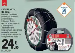 E.Leclerc Cadena metal rd 9mm oferta