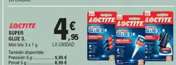 E.Leclerc LOCTITE Super glue 3 oferta