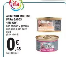 E.Leclerc AMIGO Alimento mousse para gatos oferta