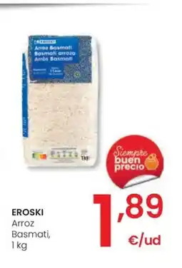 Eroski EROSKI Arroz Basmati oferta