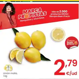 Eroski Limón malla oferta