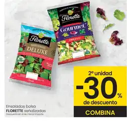 Eroski FLORETTE Ensaladas bolsa oferta