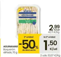 Eroski AGUINAMAR Boquerón aliñado oferta