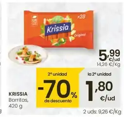 Eroski KRISSIA Barritas oferta