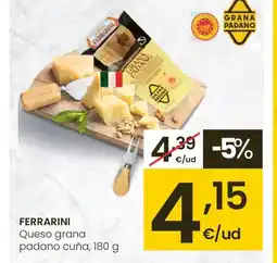 Eroski FERRARINI Queso grana padano cuña oferta