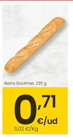 Eroski Barra Gourmet oferta