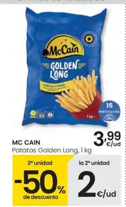 Eroski MC CAIN Patatas Golden Long oferta