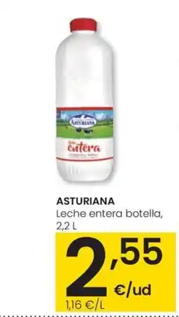 Eroski ASTURIANA Leche entera botella oferta