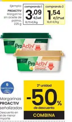 Eroski PROACTIV Margarina sin aceite de palma oferta