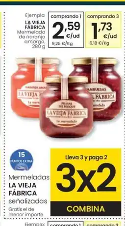 Eroski LA VIEJA FÁBRICA Mermelada de naranja amarga oferta