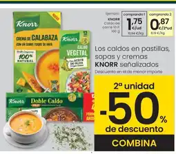 Eroski KNORR Caldo de carne oferta