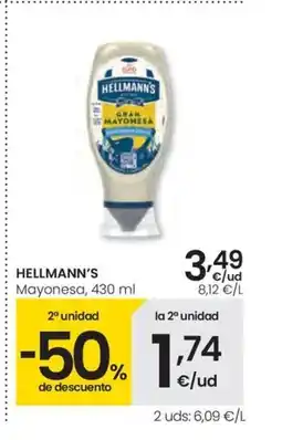 Eroski HELLMANN'S Mayonesa oferta